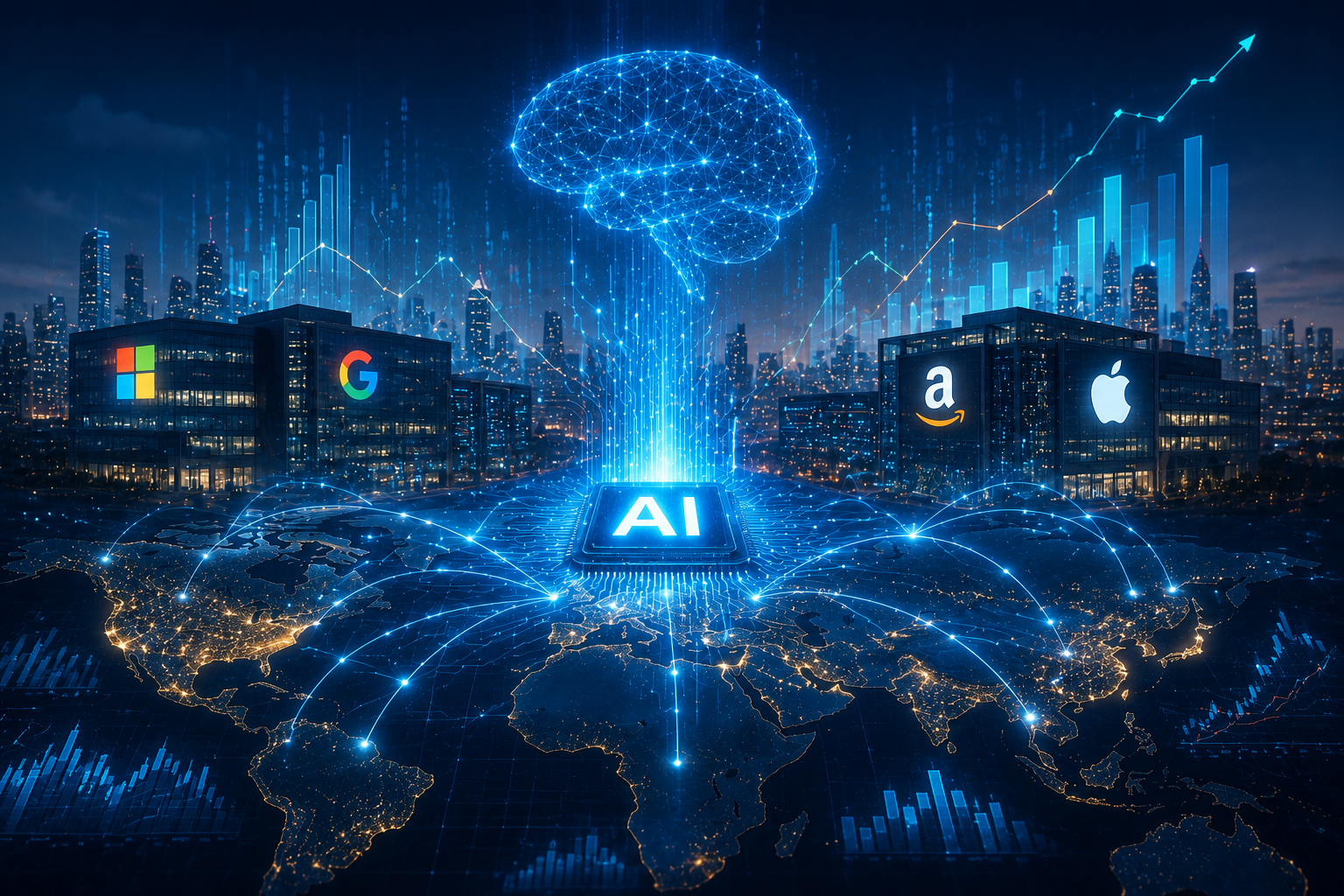 How Big Tech’s AI Budgets are Reshaping Global Markets