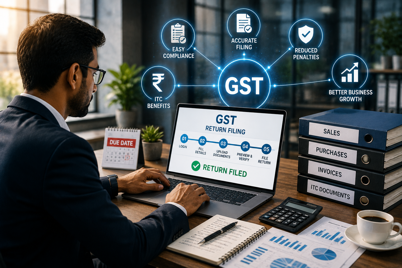 How To GST Return Filing: A Complete Step-by-Step Guide