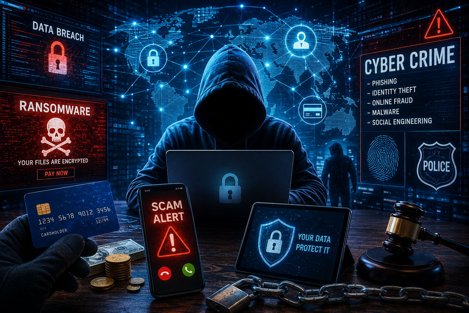 Cyber Crime: The Complete Guide to Understanding, Preventing, and Responding to Digital Crime