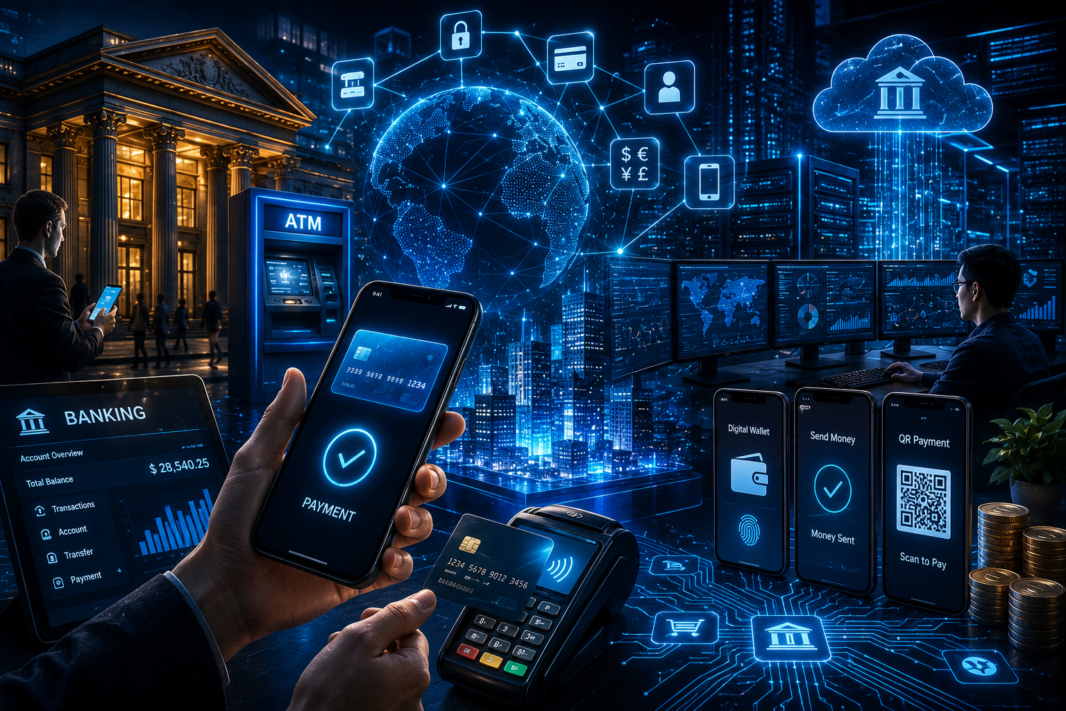 Understanding the Technology Behind Modern Money, Banking, Payments & Digital Finance