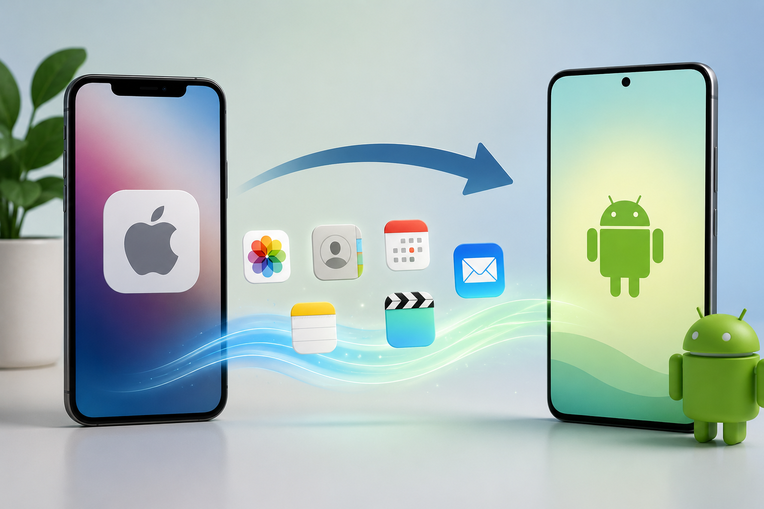 Google Makes Switching From iPhone to Android Easier