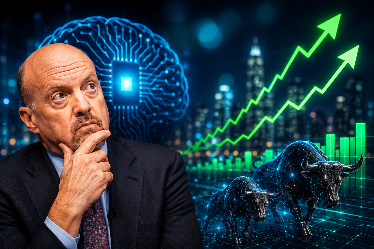 Jim Cramer's 2 AI Stock Picks