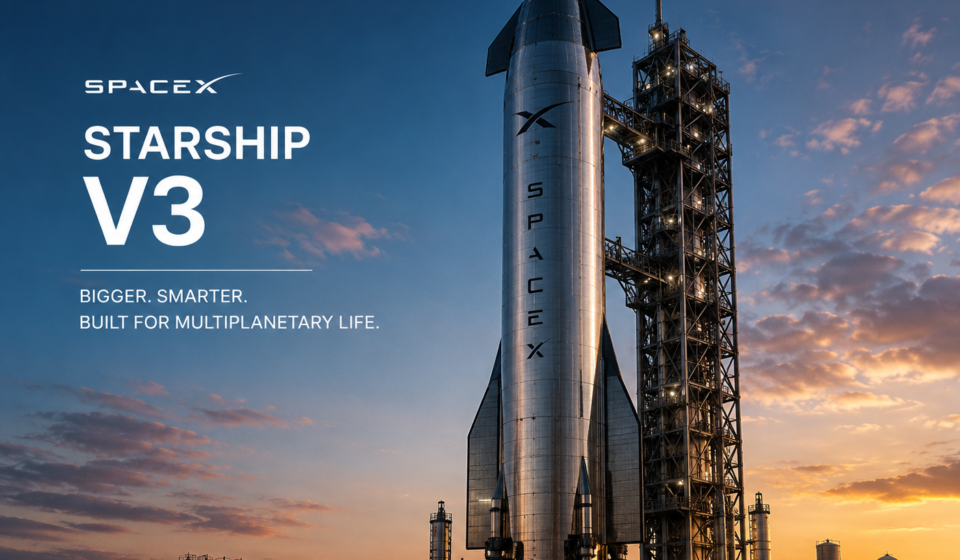 SpaceX Aborts Second Starship V3 Launch