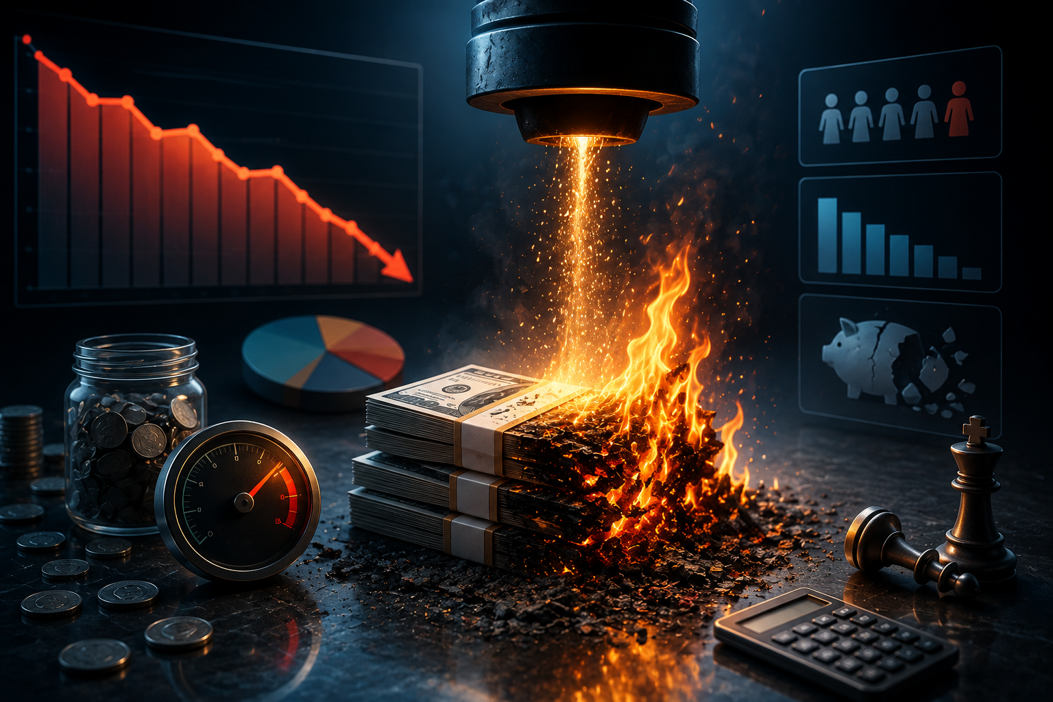 Burn Rate Explained: How Startups Track Cash, Runway, Growth & Survival