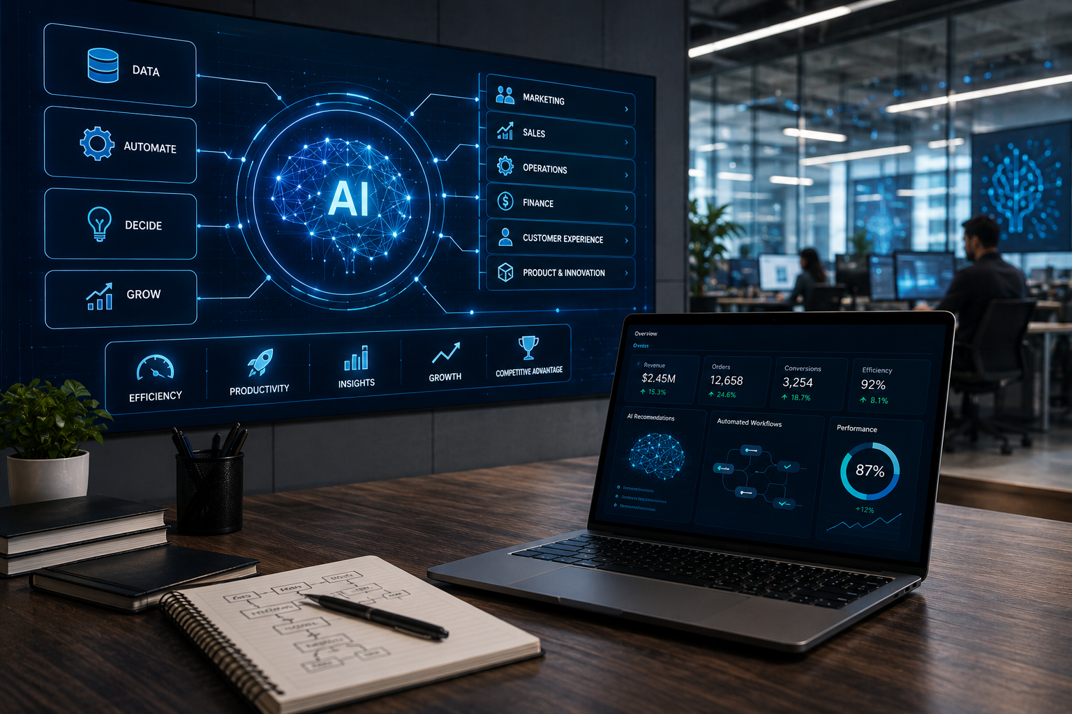 How to Build an AI-First Business System