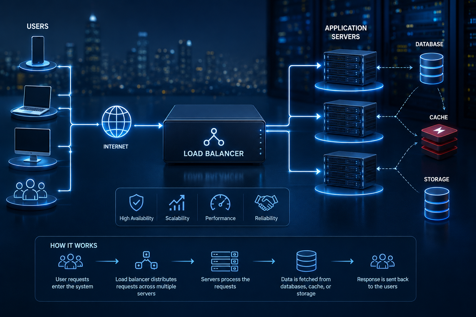 Load Balancers Explained: How Modern SaaS Applications Handle Millions of Users