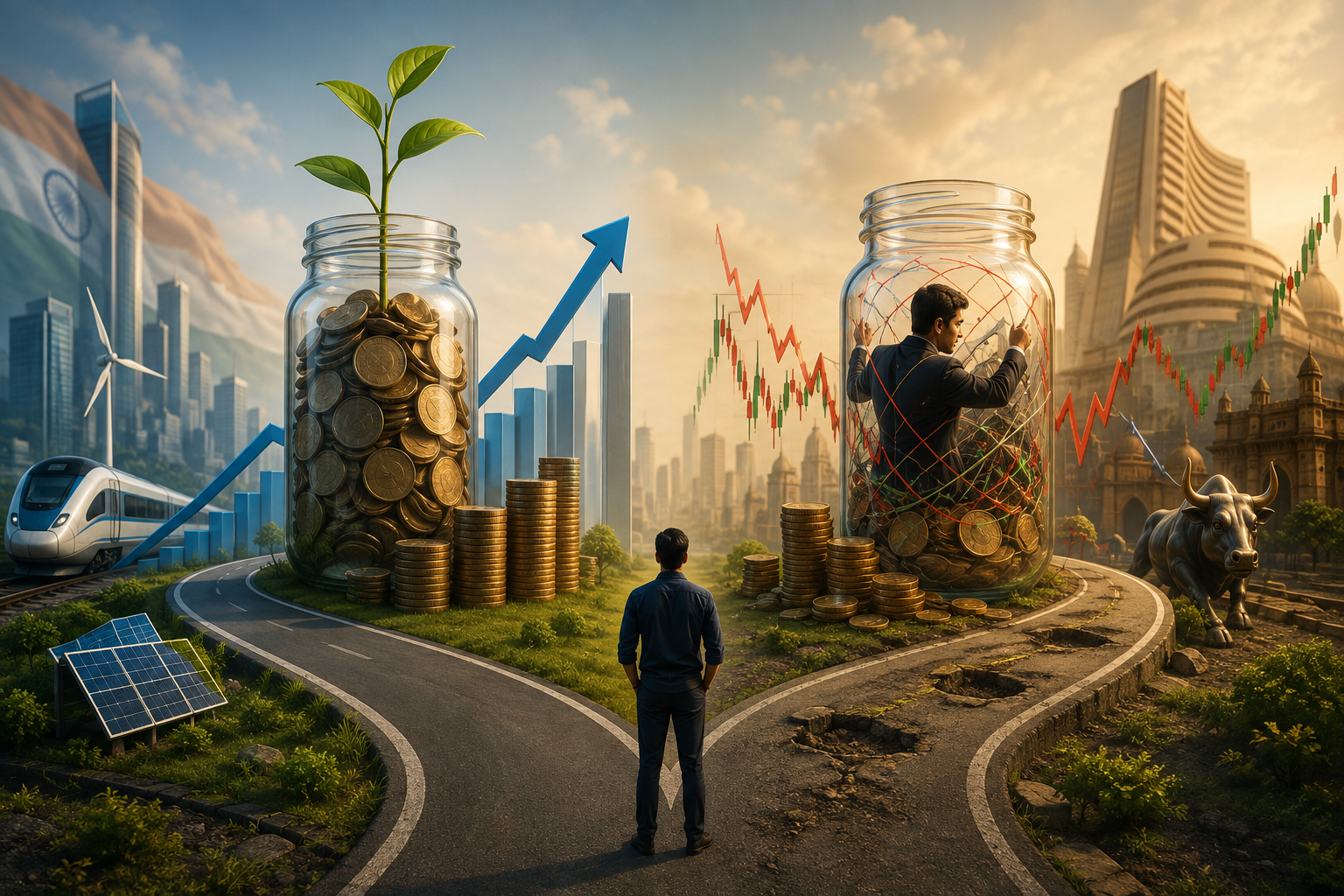 Index Funds vs Actively Managed Funds in India: Which Builds More Wealth Over 15 Years?