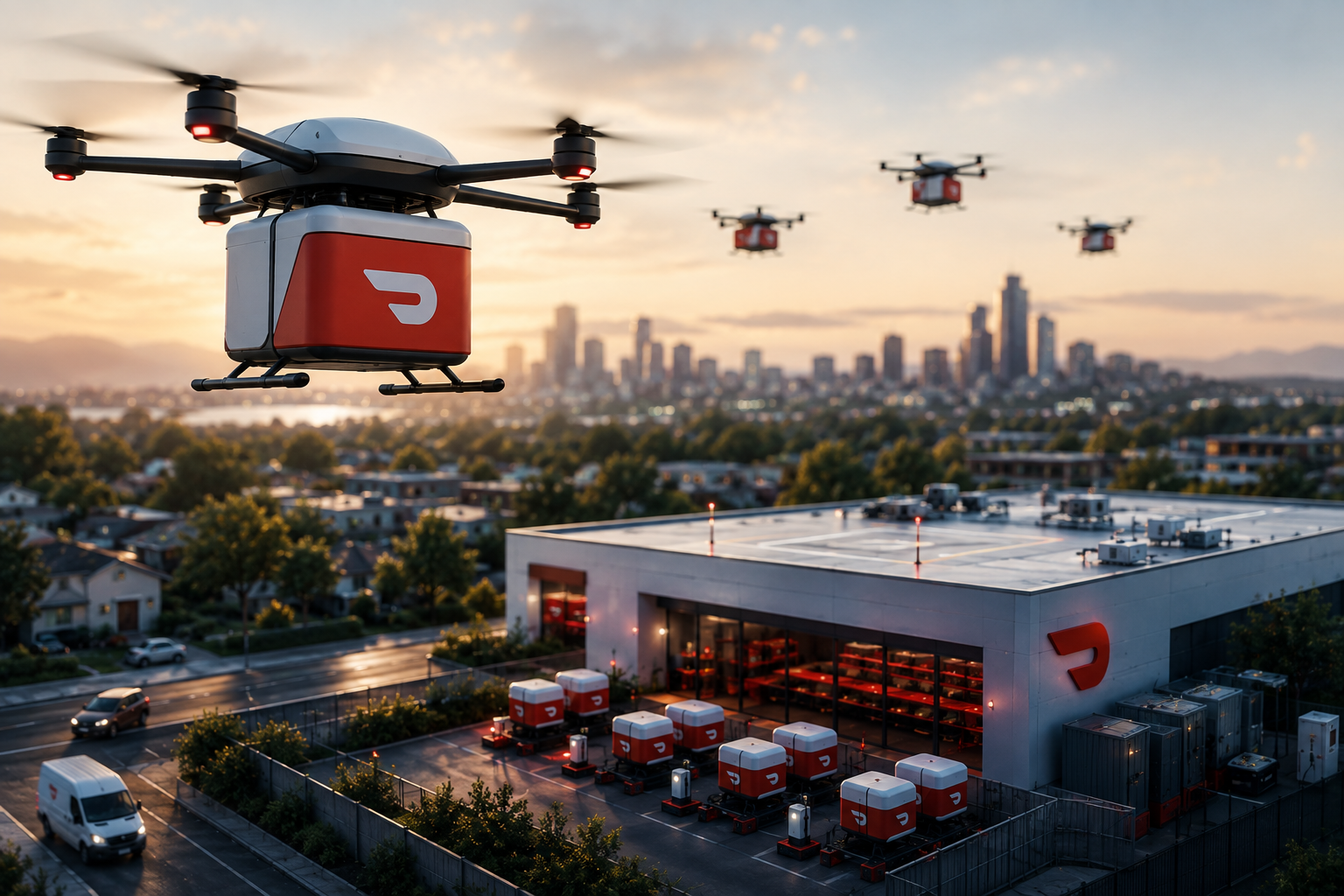 Why DoorDash Is Building Its Own Drone Delivery Network Instead of Partnering